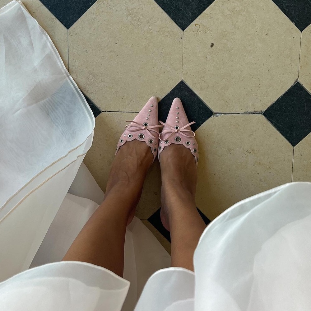 Tony Bianco Shae Blossom (Pink) Suede Heels